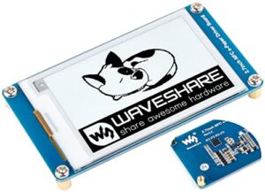 waveshare 2.7inch passive nfc-powered e-paper module, 264 × 176 pixels black and white display color, no battery needed, no messy wiring wireless powering & data transfer android app provided