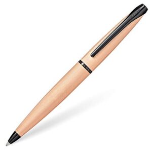 cross atx refillable ballpoint pen, medium ballpen, includes premium gift box - rose gold