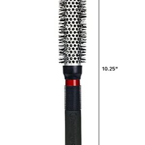 Cricket Technique #310 1” Thermal Hair Brush Seamless Barrel Styling Hairbrush Anti-Static Tourmaline Ionic Bristle for Blow Drying Curling All Hair Types