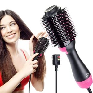 hair dryer brush blow dryer brush one-step hair styler enhanced volumizer brush styling tools & appliances hot air hair brush for all hair types