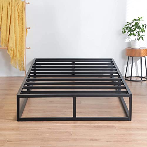 PrimaSleep 9 Inch Dura Metal Platform Bed Frame/Non Slip Bed Frame/Steel Bed Frame (Queen)