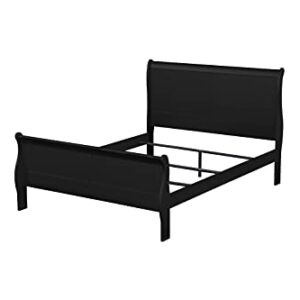 ACME Louis Philippe Queen Bed - 23730Q - Black