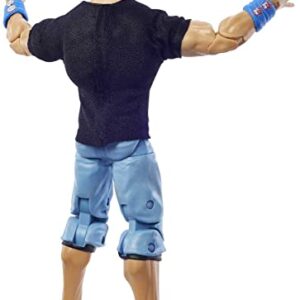 WWE John Cena Top Picks Elite Collection Action Figure with Entrance Shirt, 6-inch Posable Collectible Gift for WWE Fans Ages 8 Years Old & Up