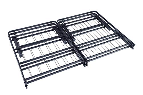 Coaster Home Furnishings Hetfield 16 Inch Foldable Metal Platform Bed Frame Mattress Foundation – Under-Bed Storage, Tools-Free Assembly, Box Spring Replacement – Full
