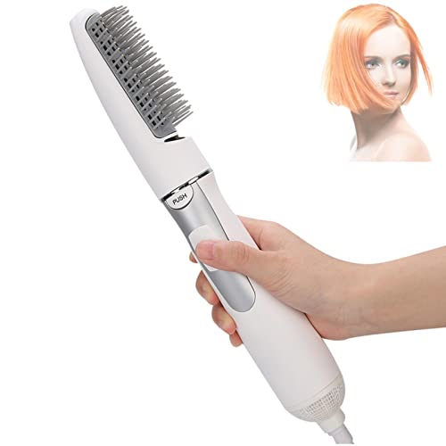 Hair Dryer Comb Dryer Comb Professional Electric Household Hair Dryer Styling Comb Lightweight Travel Hot Air Brush for Women[Us]