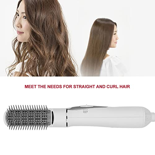 Hair Dryer Comb Dryer Comb Professional Electric Household Hair Dryer Styling Comb Lightweight Travel Hot Air Brush for Women[Us]