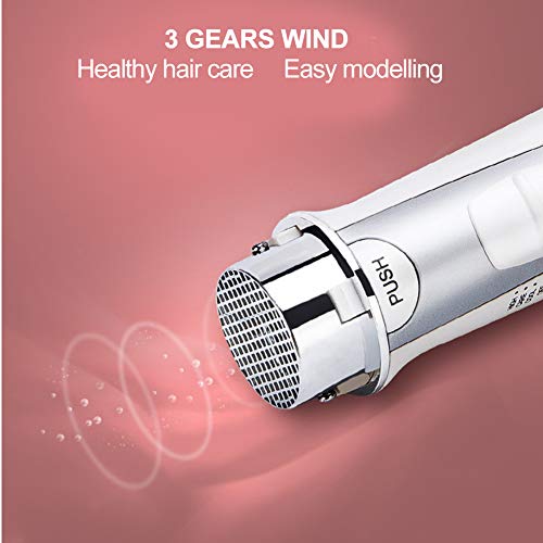 Hair Dryer Comb Dryer Comb Professional Electric Household Hair Dryer Styling Comb Lightweight Travel Hot Air Brush for Women[Us]