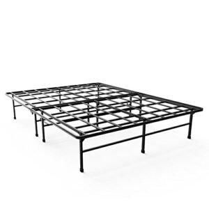 ZINUS SmartBase Super Heavy Duty Mattress Foundation with 2200lbs Weight Capacity / 14 Inch Metal Platform Bed Frame / No Box Spring Needed / Sturdy Steel Frame / Underbed Storage, Twin