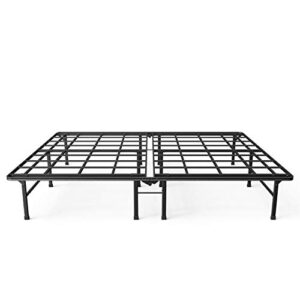 ZINUS SmartBase Super Heavy Duty Mattress Foundation with 2200lbs Weight Capacity / 14 Inch Metal Platform Bed Frame / No Box Spring Needed / Sturdy Steel Frame / Underbed Storage, Twin