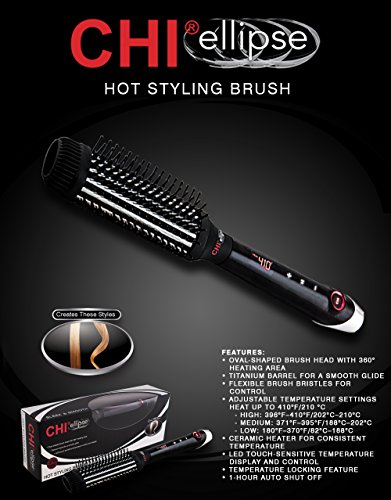 CHI Ellipse Titanium Barrel Hot Styling Brush