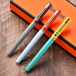 Borges Frosted Ballpoint Pen-stunning Signature pen Business Gift ， Best for Men and Women, Executive Office, Beautiful, Fancy Ballpoint Pen Gift.(2Pcs)