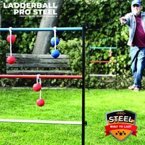 Maranda Enterprises Ladderball Pro Steel, Black, Blue, Red, White