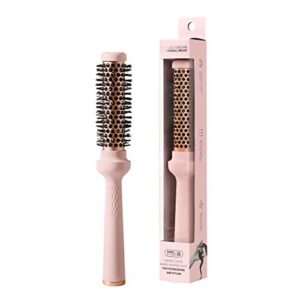 f3 systems magic curling thermal brush(1 inch), cut drying time,self-standing round brush, great blowout, ceramic coated barrel,quick styling brush,blowout volume,ionic thermal barrel,volumizer,styler