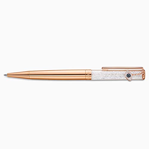 Swarovski Evil Eye Ballpoint Pen, White, Rose-Gold Tone Plated