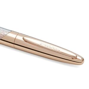 Swarovski Authentic Crystalline Nova Rollerball Pen - Clear Rose Gold