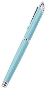 swarovski crystal starlight rollerball pen- light blue