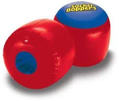 Socker Boppers Inflatable Boxing Pillows - One Pair Boppers