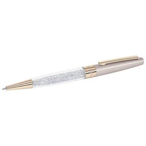 swarovski beige metal crystalline 5354896 pen...