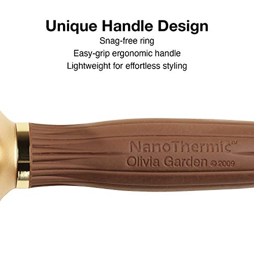 Olivia Garden NanoThermic Ceramic + Ion SQUARE Shaper Hairbrush