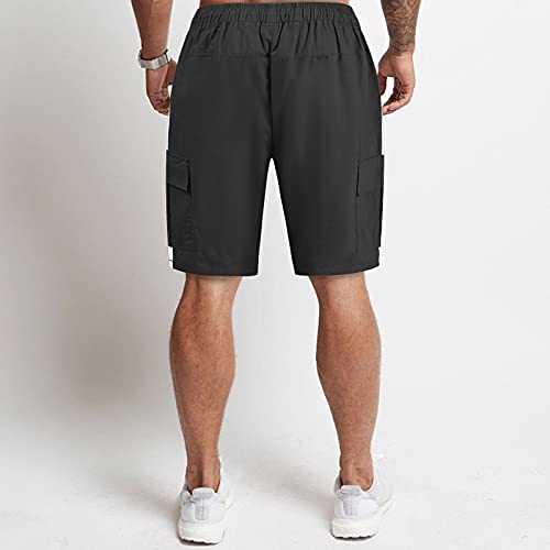 HSSDH Men's Workout Athletic Running Shorts Lightweight 2 Pack Basketball Boxing Gym Sports Shorts Men with Pocket#aal-j0110- *407-new years eve party supplies