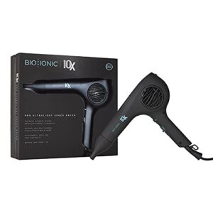 Bio Ionic 10x Pro Ultra Light Speed Dryer - Black Hair Dryer 1 Pc