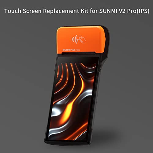 ERKE SUNMI V2 Pro Touch Screen Replacement Kit 5.99 inch POS Receipt Printer Terminal IPS Touch Screen, Easy DIY Frame Installation