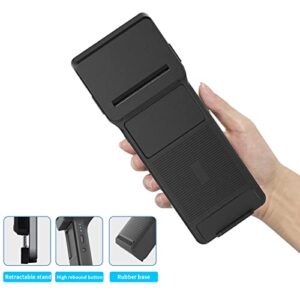 58mm POS Thermal Receipt Printer,Bluetooth Handheld POS Machine Terminal Printer Mobile POS Portable Back Clip Receipt Printer with Barcode Scanning Function Support SPP Protocol