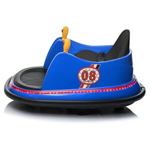 MengK LEADZMS 6V 7A.h Bumper Car Blue