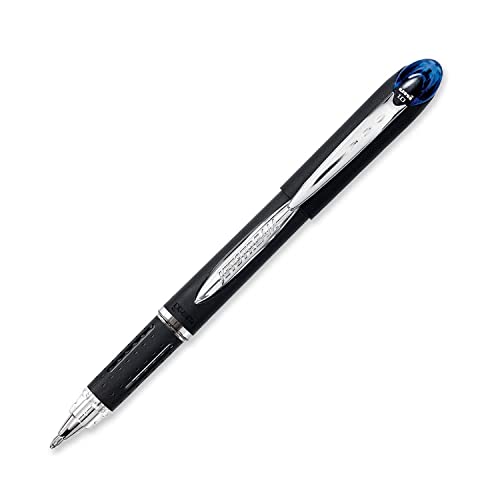 Uni-Ball Jetstream Rollerball Pen, 1.0mm, Bold Point, 6-Count (Blue, Bold)