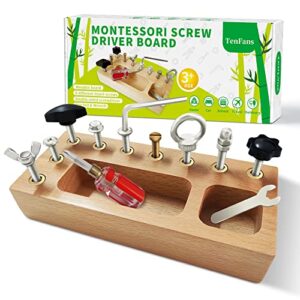 montessori toys for 3 4 5 year old, montessori screwdriver board, kids wooden toys, fine motor skills toys, sensory toys for toddlers, preschool learning toys for toddler travel