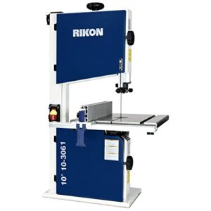 rikon power tools 10-3061 10" deluxe bandsaw, includes fence and two blade speeds