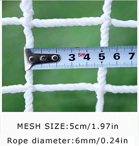 SJIAMJJ Hemp Rope Net Child Safety net Cargo Net, Cat Safety Net, Child and Baby Anti-Fall Net, Safe Railway Net, Car Net, Balcony, Stairs, Railing, Fence, Terrace 1x3m (Size : 45M(1316ft))