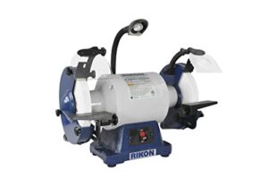 rikon power tools 80-808 8" 1 hp low speed 1725 rpm bench grinder