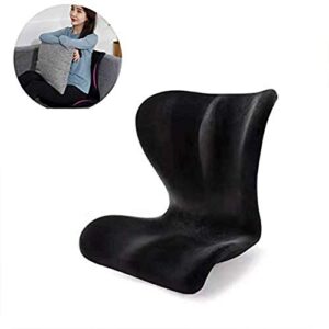 RongJian Seat Cushion Lumbar Support Pillow for Office Chair Designed for Spine and Lower Back Pain Coccyx, Sciatica, Ergonomic, Breathable, for Desk Chairs