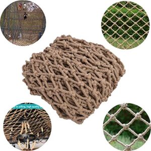 Child Pet Cat Safety Anti-Fall Net Multi-Purpose, Safety Protection Hemp Rope Net - Children Climbing Net Safety Net Hemp Rope Net Cargo Rope Climbing Ladder Car Trailer Heavy Net (6mm Rope Pitch 10cm