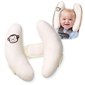 adjustable travel pillow for kids toddler, portable head support for car seats for newborn, head support pillow for baby, headrest pillows for cars, rest baby's head comfortably