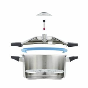 Kuhn Rikon Stainless Steel Duromatic Saucepan Pressure Cooker 5 Quart