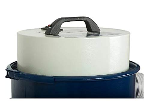 Rikon Dust Extractor With Fittings & Wall Mount, 12 Gallon Capacity