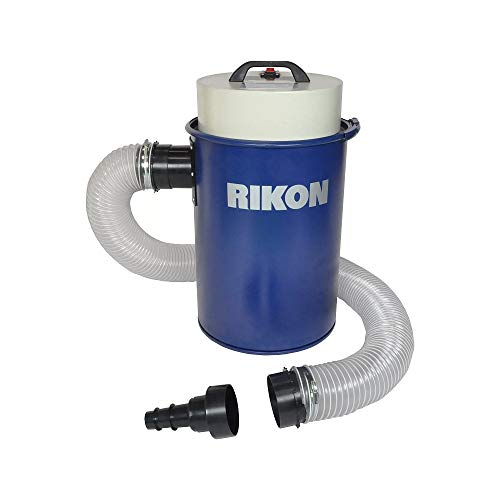 Rikon Dust Extractor With Fittings & Wall Mount, 12 Gallon Capacity