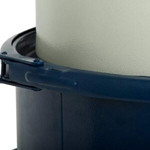 Rikon Dust Extractor With Fittings & Wall Mount, 12 Gallon Capacity