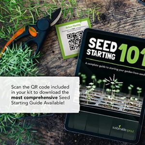 Culinary Herb Seeds Variety 15 Pack—Includes Basil, Cilantro, Parsley,Chives, Thyme, Oregano, Dill, Rosemary,Sage,Arugula,Tarragon,Lavender,Lemon Balm,Marjoram and Rosemary—Non GMO Seeds for Planting