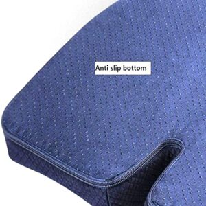 QINERSAW Seat Cushion Pillow for Office Chair, Memory Foam Firm Coccyx Pad, U Shaped Ergonomic Memory Foam Cushion for Office Chairs, Car Seats or Dining Chairs