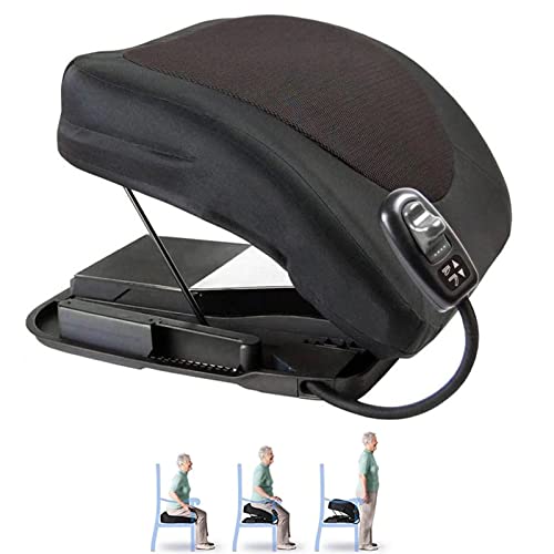 ECHBH Electric Uplift Seat Assist Cushion, Chair Lift and Sofa Stand Assist Devices for Easy Lift, Power Lifting Chair Cushion Lifting Seat Portable Lifting Cushion