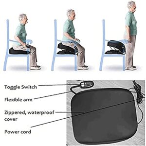 ECHBH Electric Uplift Seat Assist Cushion, Chair Lift and Sofa Stand Assist Devices for Easy Lift, Power Lifting Chair Cushion Lifting Seat Portable Lifting Cushion