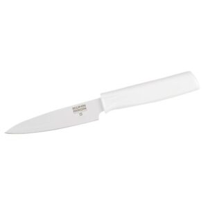 kuhn rikon colori bulk pack paring knife, 4-inch, white