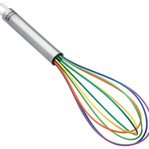 Kuhn Rikon "Colori" 8.74" of Silicone Whisk, Multicolor