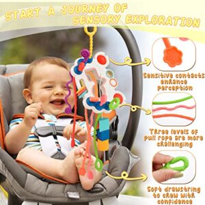 Yrissmiss Montessori Toys for 1+ Year Old Girls Boys,Sensory Toys for Toddlers 1-3 Autistic Children,Pull String Baby Toys 6 to 12 Months,Toddler Toys Age 1-2｜Infant Toys Gifts for 1+ Year Old Girls