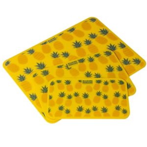 Kuhn Rikon 3-Piece Pineapple Printed Cutting Boards