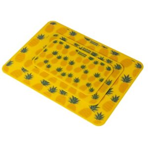 Kuhn Rikon 3-Piece Pineapple Printed Cutting Boards
