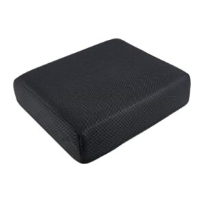 bulete 4.5" extra thick memory foam seat cushion,three-layer memory foam,pain relief coccyx cushion for wheelchair office chair
